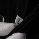 PRADA Hand Bag Nylon Black Silver Auth 118383-20