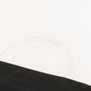 PRADA Hand Bag Nylon Black Silver Auth 118383-8