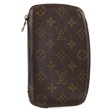 LOUIS VUITTON Monogram Agenda Jeode Travel Case M62950 LV Auth 118384
