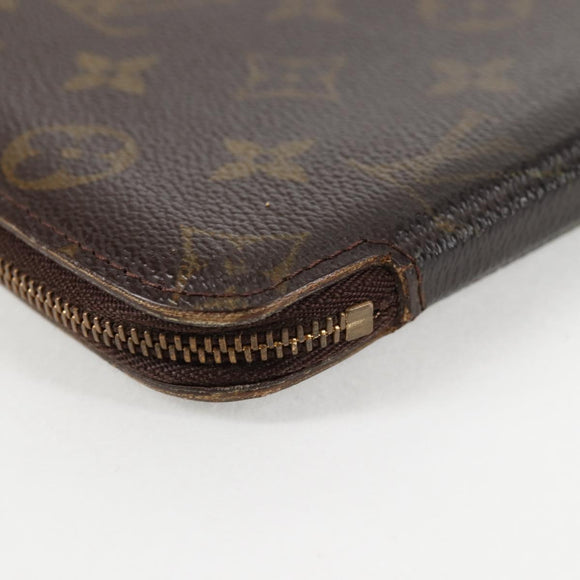 LOUIS VUITTON Monogram Agenda Jeode Travel Case M62950 LV Auth 118384