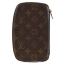 LOUIS VUITTON Monogram Agenda Jeode Travel Case M62950 LV Auth 118384-2