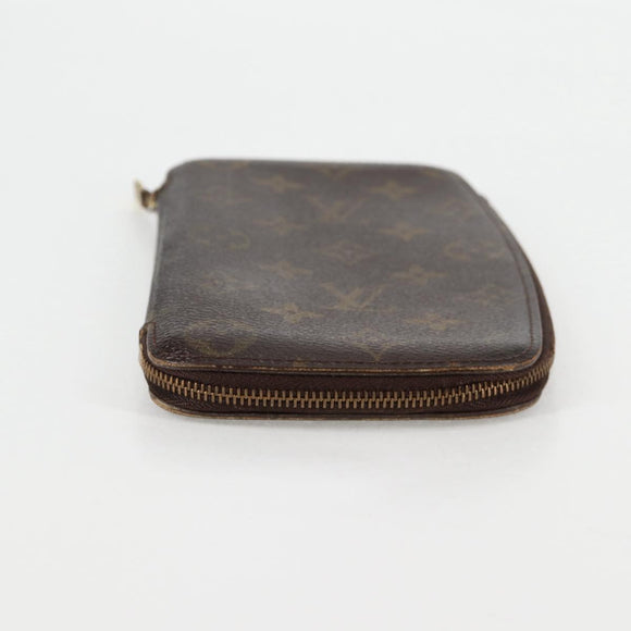 LOUIS VUITTON Monogram Agenda Jeode Travel Case M62950 LV Auth 118384