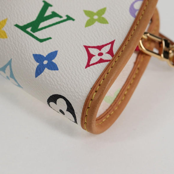LOUIS VUITTON Multicolor Shirley Shoulder Bag White M40049 LV Auth 118391SV