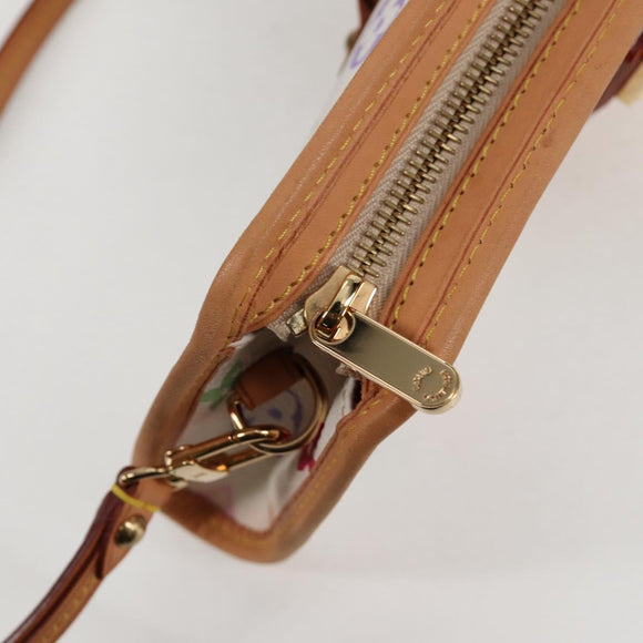 LOUIS VUITTON Multicolor Shirley Shoulder Bag White M40049 LV Auth 118391SV