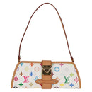 LOUIS VUITTON Multicolor Shirley Shoulder Bag White M40049 LV Auth 118391SV-13