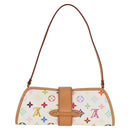 LOUIS VUITTON Multicolor Shirley Shoulder Bag White M40049 LV Auth 118391SV-2