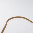 Christian Dior Honeycomb Canvas Shoulder Bag PVC Black Gold Auth 118414-8