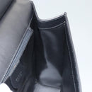 GUCCI Shoulder Bag Leather Brown Gold Auth 118429-20