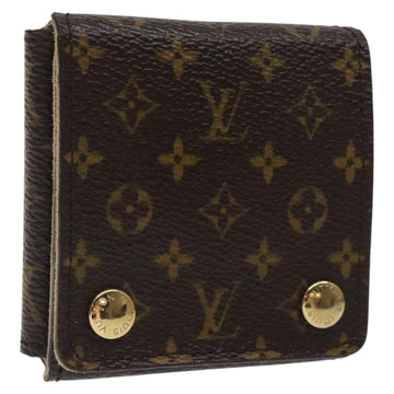 LOUIS VUITTON Monogram Jewelry case Jewelry Box LV Auth 118432