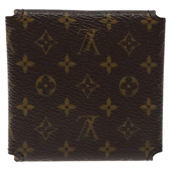 LOUIS VUITTON Monogram Jewelry case Jewelry Box LV Auth 118432