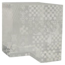 LOUIS VUITTON Paperweight 3D Paper Weight Crystal glass Clear LV Auth 118434-1