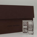 LOUIS VUITTON Paperweight 3D Paper Weight Crystal glass Clear LV Auth 118434-12