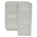 LOUIS VUITTON Paperweight 3D Paper Weight Crystal glass Clear LV Auth 118434-13