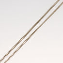 CHANEL Bike Necklace metal Silver CC Auth 118435-16