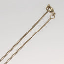 CHANEL Bike Necklace metal Silver CC Auth 118435-18