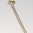 CHANEL Bike Necklace metal Silver CC Auth 118435-9
