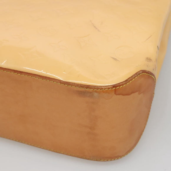 LOUIS VUITTON Vernis Biscayne Bay GM Bag Marshmallow Pink M91284 LV Auth 118449