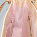 LOUIS VUITTON Vernis Biscayne Bay GM Bag Marshmallow Pink M91284 LV Auth 118449-19