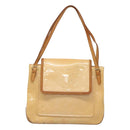 LOUIS VUITTON Vernis Biscayne Bay GM Bag Marshmallow Pink M91284 LV Auth 118449-13