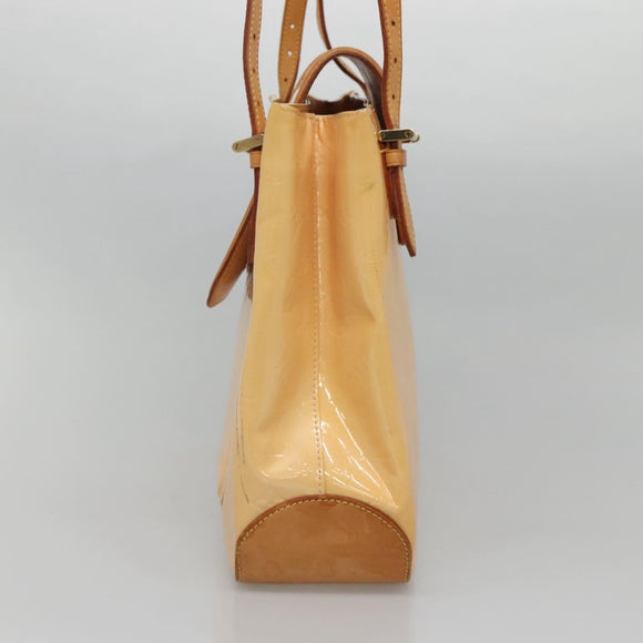 LOUIS VUITTON Vernis Biscayne Bay GM Bag Marshmallow Pink M91284 LV Auth 118449