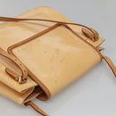 LOUIS VUITTON Vernis Biscayne Bay GM Bag Marshmallow Pink M91284 LV Auth 118449-6