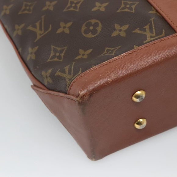 LOUIS VUITTON Monogram Sac Weekend PM Hand Bag M42425 LV Auth 118450