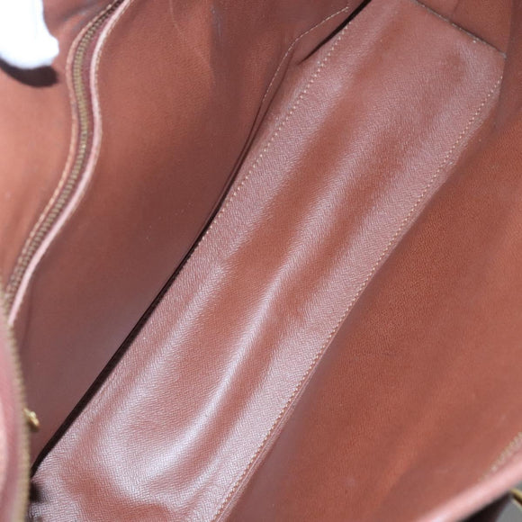 LOUIS VUITTON Monogram Sac Weekend PM Hand Bag M42425 LV Auth 118450