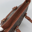 LOUIS VUITTON Monogram Sac Weekend PM Hand Bag M42425 LV Auth 118450-6