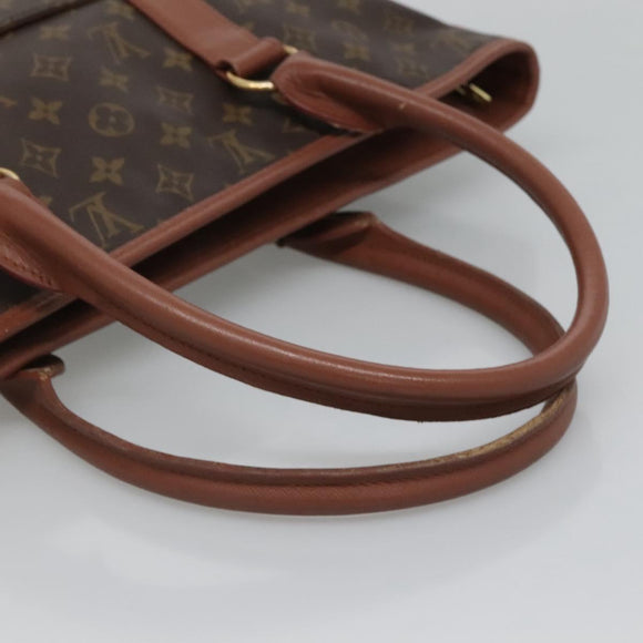 LOUIS VUITTON Monogram Sac Weekend PM Hand Bag M42425 LV Auth 118450