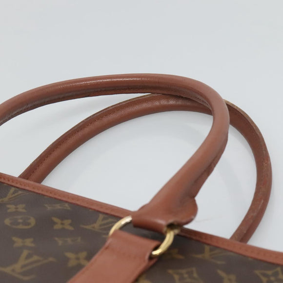 LOUIS VUITTON Monogram Sac Weekend PM Hand Bag M42425 LV Auth 118450