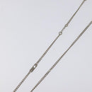 LOUIS VUITTON Collier LV Crazy Animals Frog Necklace Silver MP3390 Auth 118462-15