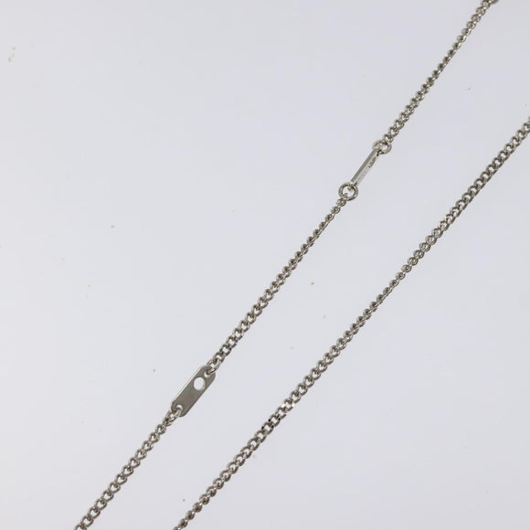 LOUIS VUITTON Collier LV Crazy Animals Frog Necklace Silver MP3390 Auth 118462