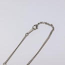 LOUIS VUITTON Collier LV Crazy Animals Frog Necklace Silver MP3390 Auth 118462-10