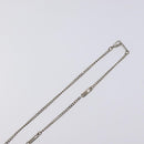 LOUIS VUITTON Collier LV Crazy Animals Frog Necklace Silver MP3390 Auth 118462-6