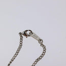 LOUIS VUITTON Collier LV Crazy Animals Frog Necklace Silver MP3390 Auth 118462-7