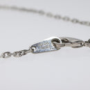 LOUIS VUITTON Pendant Vivienne Necklace metal Silver M00831 LV Auth 118463-11