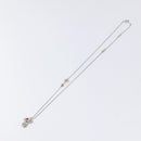 LOUIS VUITTON Pendant Vivienne Necklace metal Silver M00831 LV Auth 118463-2