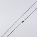 LOUIS VUITTON Pendant Vivienne Necklace metal Silver M00831 LV Auth 118463-7