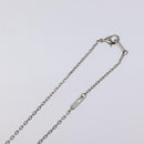 LOUIS VUITTON Pendant Vivienne Necklace metal Silver M00831 LV Auth 118463-8