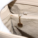 GUCCI Bamboo Hand Bag Leather 2way Beige Gold 002 2855 0322 0 Auth 118505-22