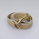 GUCCI Bamboo Hand Bag Leather 2way Beige Gold 002 2855 0322 0 Auth 118505-26