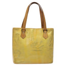 LOUIS VUITTON Monogram Vernis Houston Hand Bag Gris M91053 LV Auth 118524-2