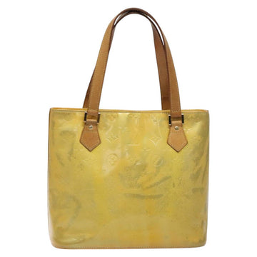 LOUIS VUITTON Monogram Vernis Houston Hand Bag Gris M91053 LV Auth 118524 - 0