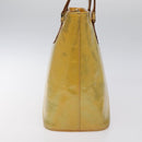 LOUIS VUITTON Monogram Vernis Houston Hand Bag Gris M91053 LV Auth 118524-4