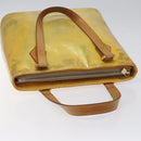 LOUIS VUITTON Monogram Vernis Houston Hand Bag Gris M91053 LV Auth 118524-6