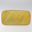 LOUIS VUITTON Monogram Vernis Houston Hand Bag Gris M91053 LV Auth 118524-5