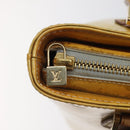 LOUIS VUITTON Monogram Vernis Houston Hand Bag Gris M91053 LV Auth 118533-10