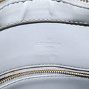 LOUIS VUITTON Monogram Vernis Houston Hand Bag Gris M91053 LV Auth 118533-18