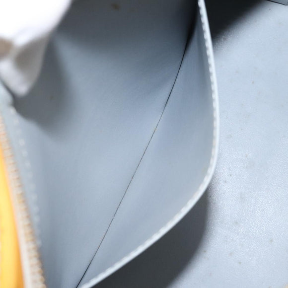 LOUIS VUITTON Monogram Vernis Houston Hand Bag Gris M91053 LV Auth 118533