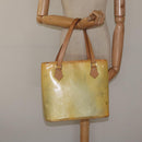 LOUIS VUITTON Monogram Vernis Houston Hand Bag Gris M91053 LV Auth 118533-23